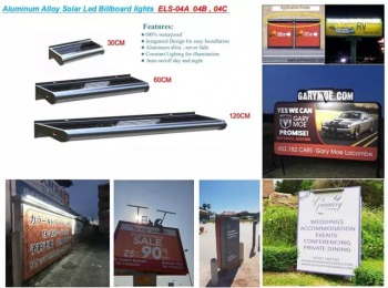 Solar Billboard Light 30cm 60cm 120cm