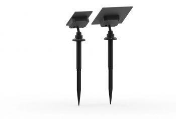 Solar Spike Light 1 with 2