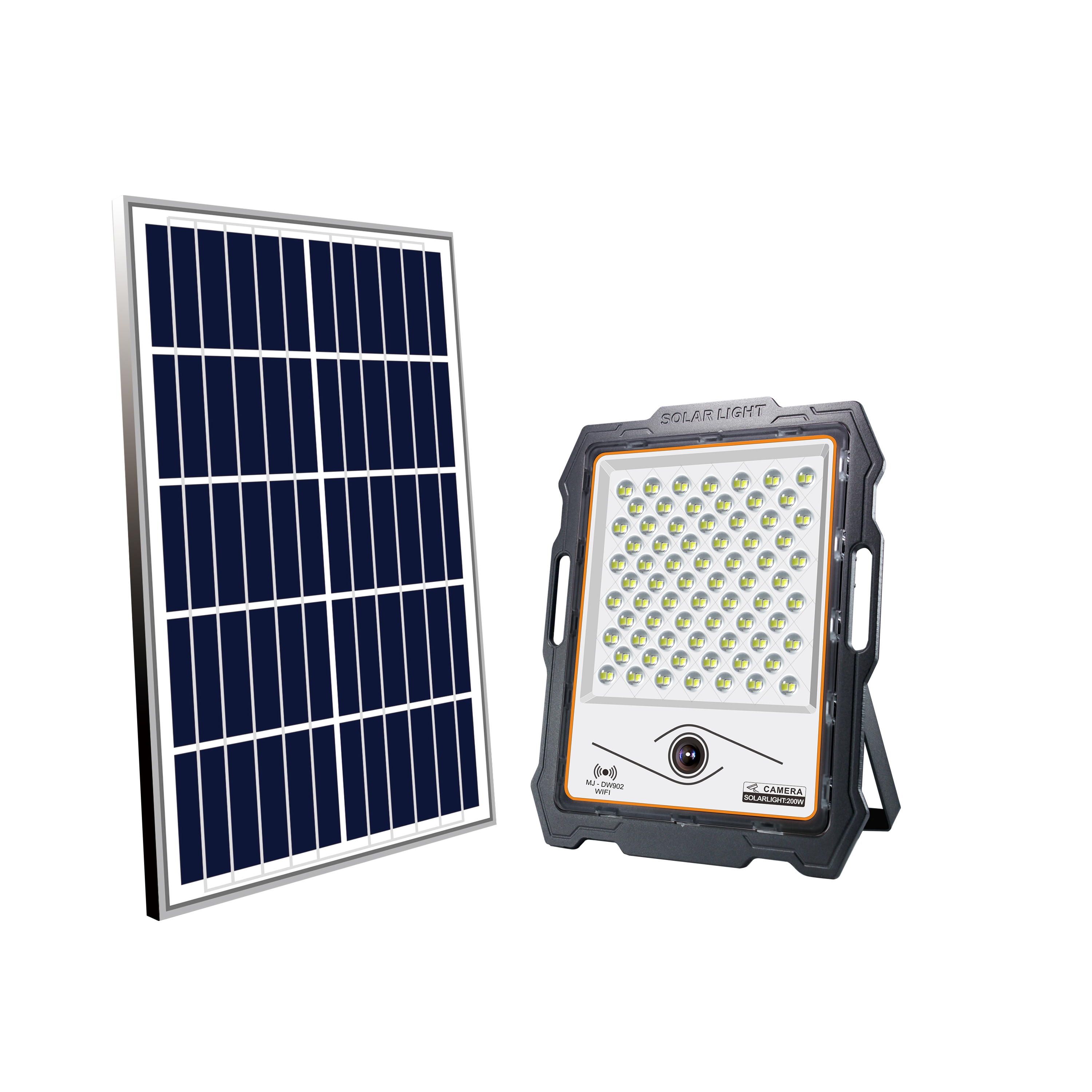 Solar Led Floodlight with camera